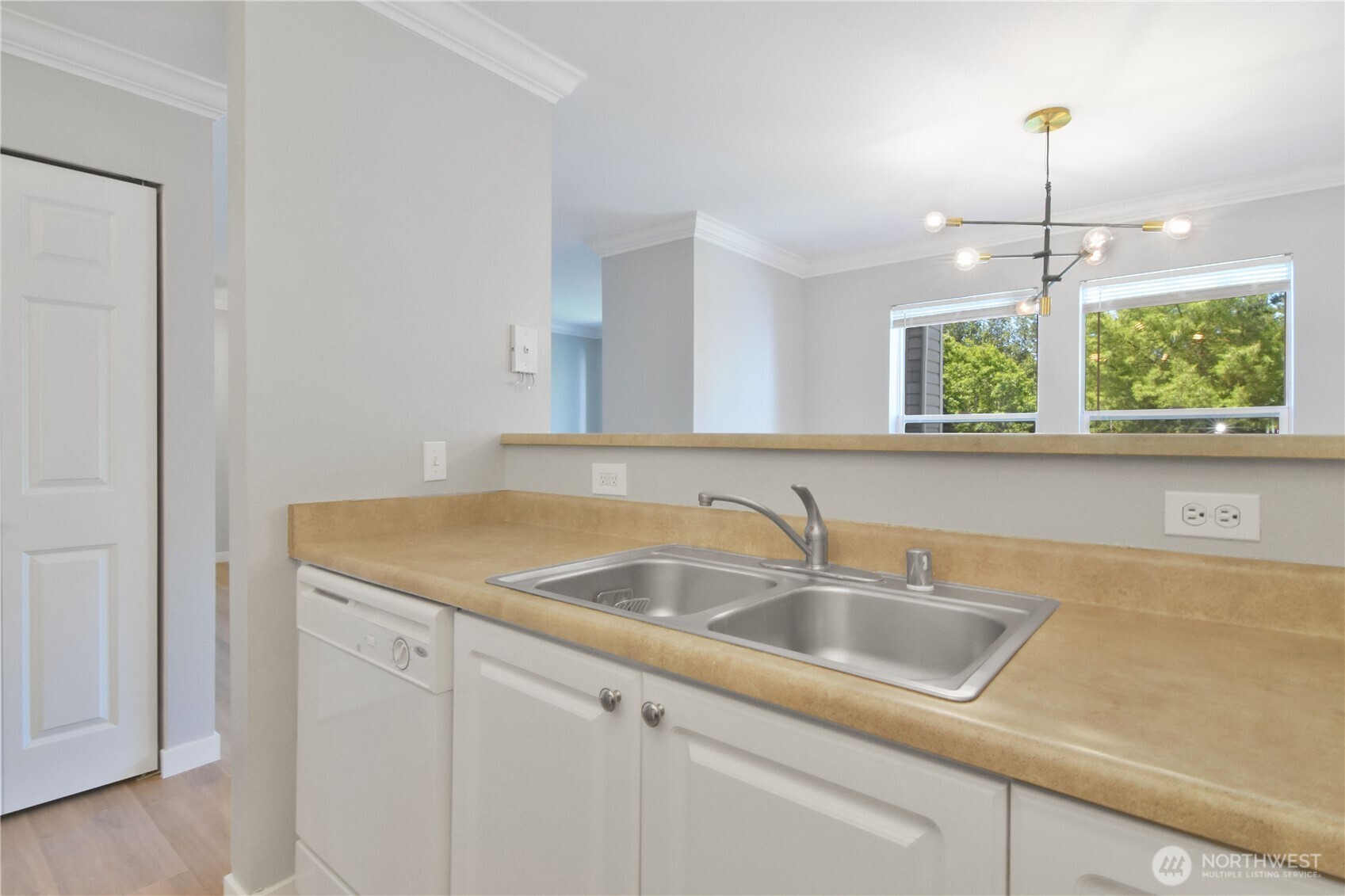 33020 10th Avenue Southwest, Unit Z203 Federal Way, WA 98023 - Photo 13 of 25 a close view of a sink a counter space and a window in the room