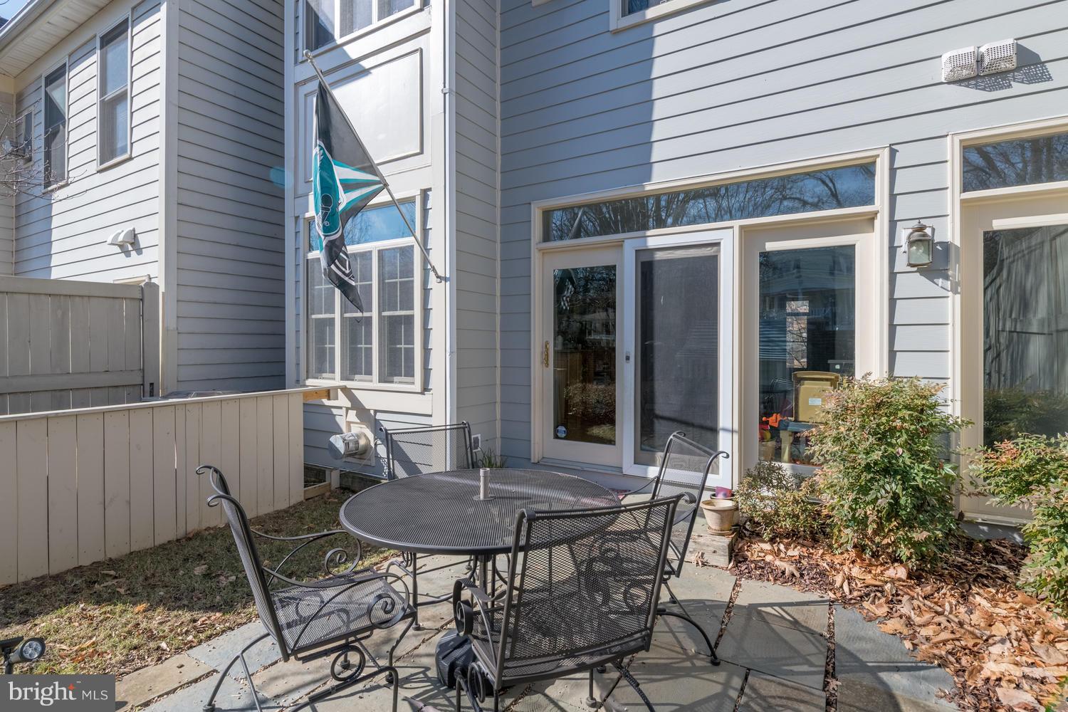 2121 21st Road North Arlington, VA 22201 - Photo 30 of 30 Expansive Kitchen Level Patio | Backyard