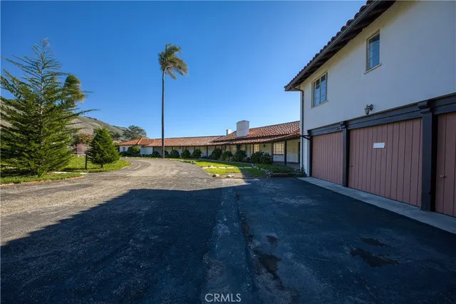 a view of a volley ball court