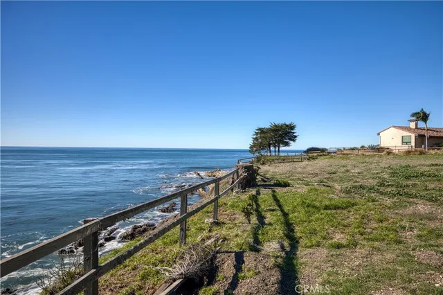 a view of a outdoor space with seating area