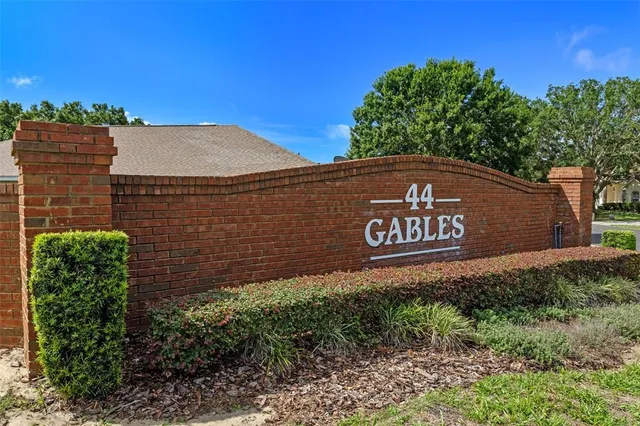 a view of a sign board