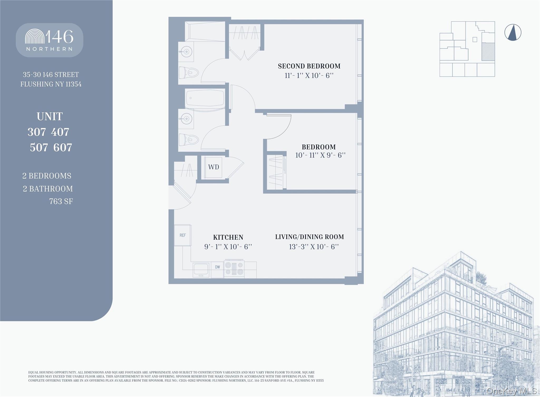 35-30 146th Street, Unit 307 Queens, NY 11354 - Photo 12 of 17 View of room layout