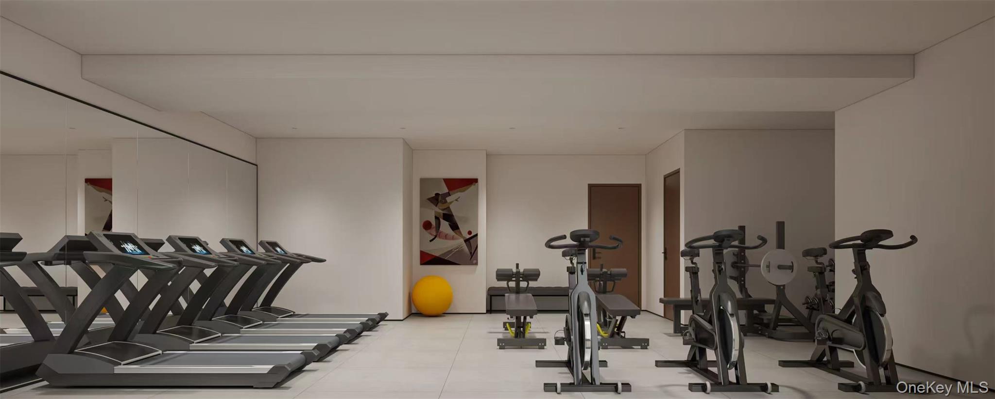 35-30 146th Street, Unit 307 Queens, NY 11354 - Photo 16 of 17 View of gym