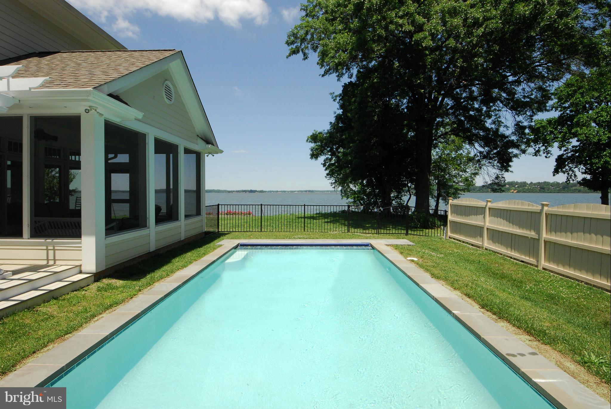 Beautiful views from the pool