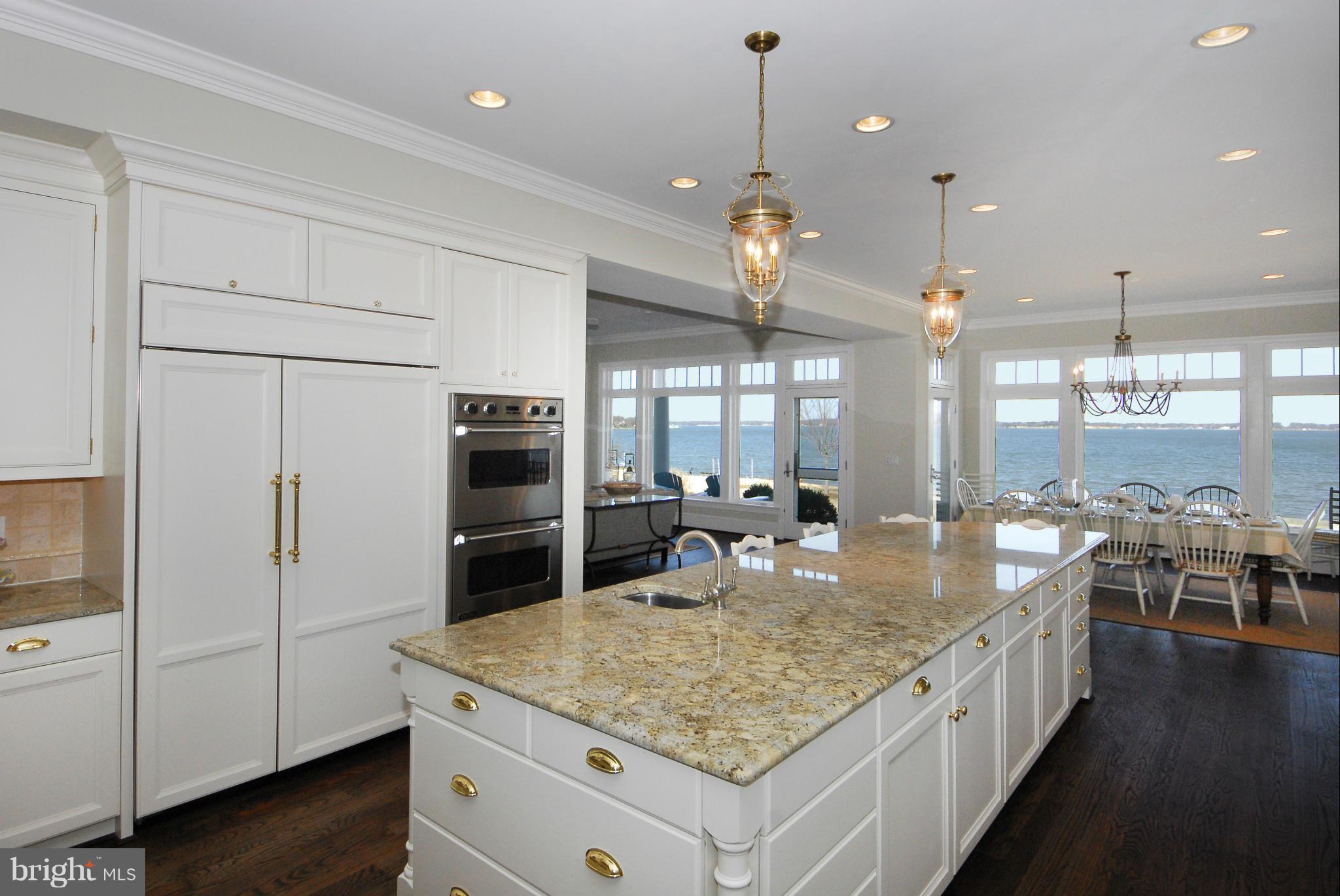 1106 River Bay Road Annapolis, MD 21409 - Photo 9 of 27 Kitchen has top quality appliances, mostly Viking
