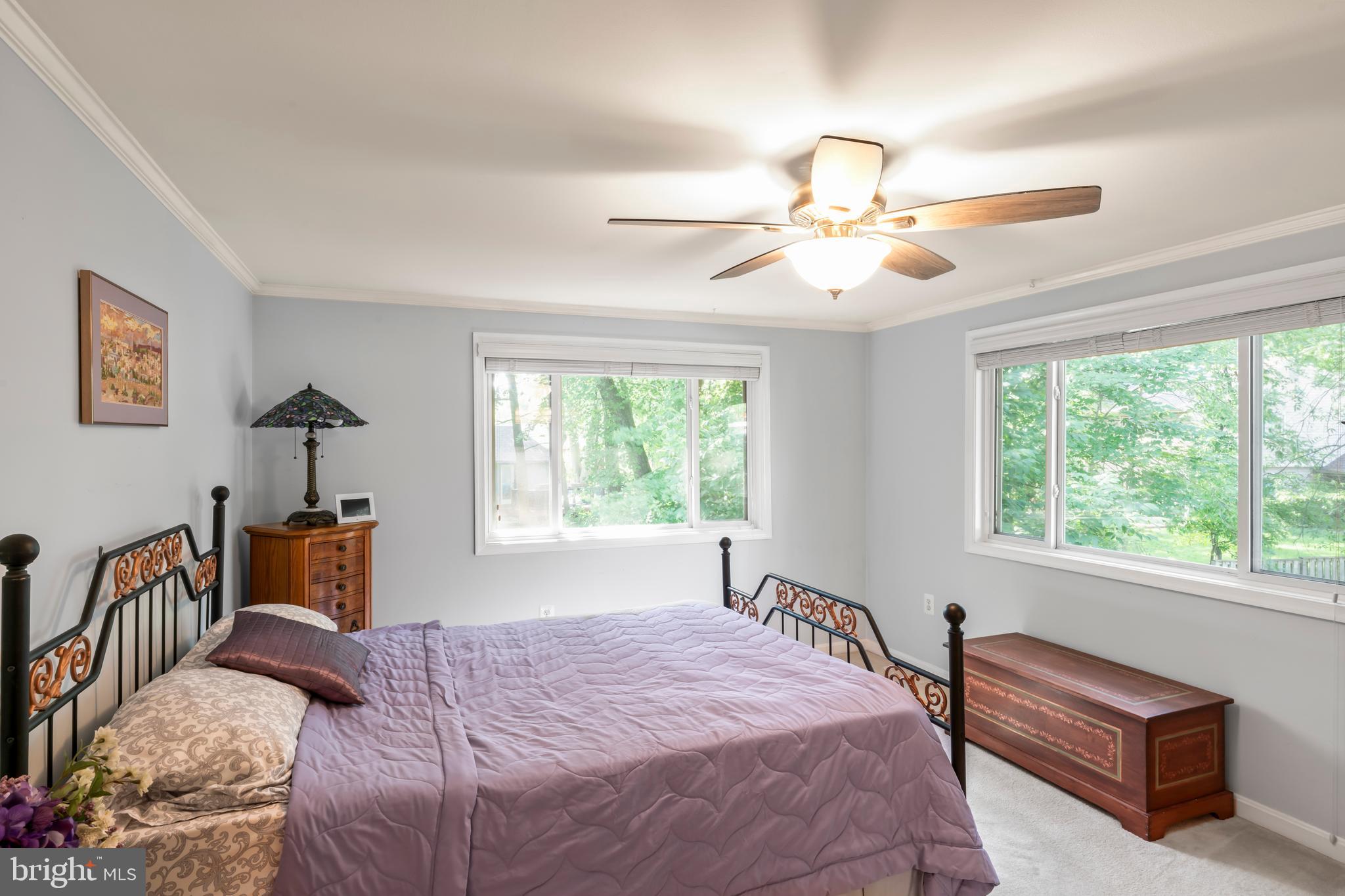 101 Hayloft Circle Sterling, VA 20164 - Photo 19 of 39 a bedroom with a bed and a chandelier