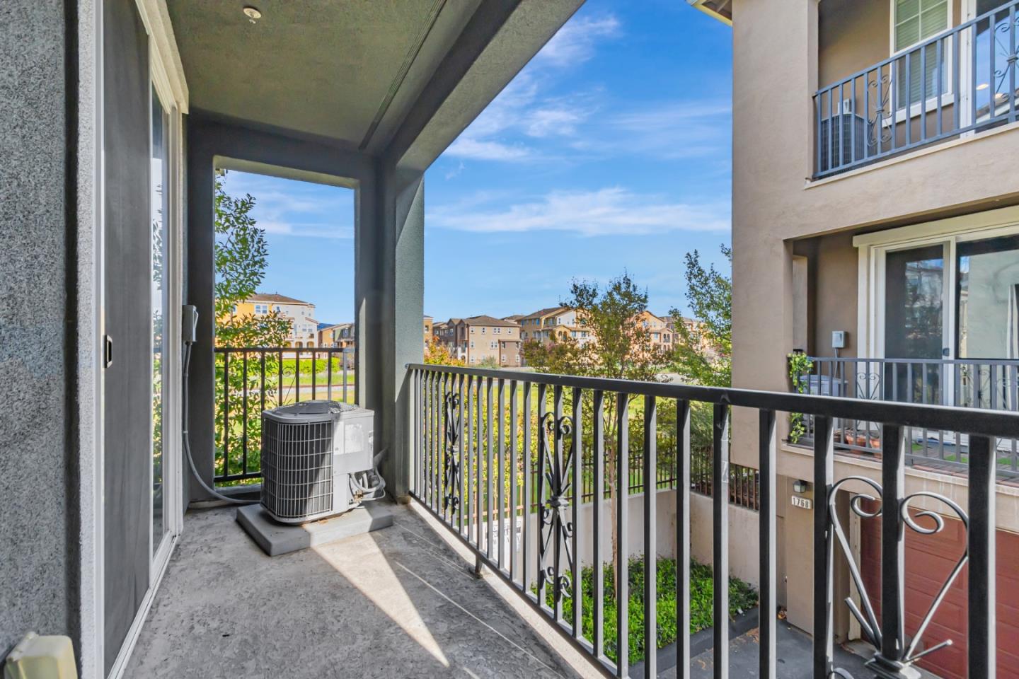 1744 Snell Place Milpitas, CA 95035 - Photo 28 of 35 a view of a balcony with potted plants