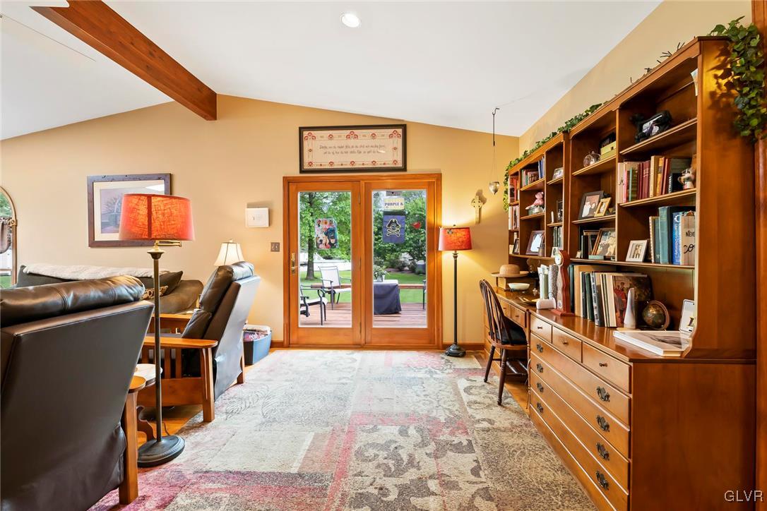 2744 Moore Circle Bath, PA 18014 - Photo 12 of 31 a view of a workspace with furniture and a large window