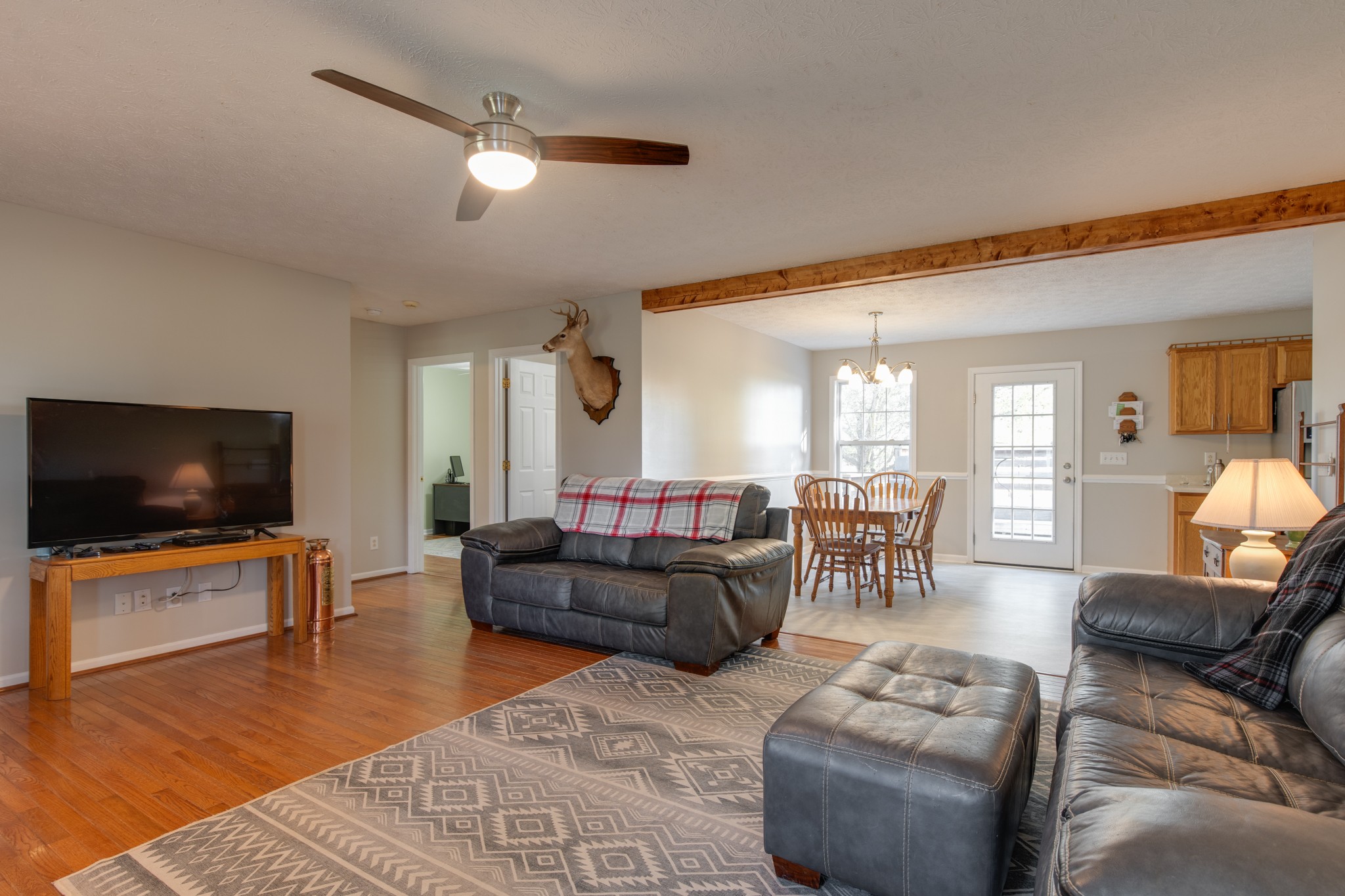 6699 East Benton Road Springfield, TN 37172 - Photo 63 of 66 a living room with furniture and a flat screen tv