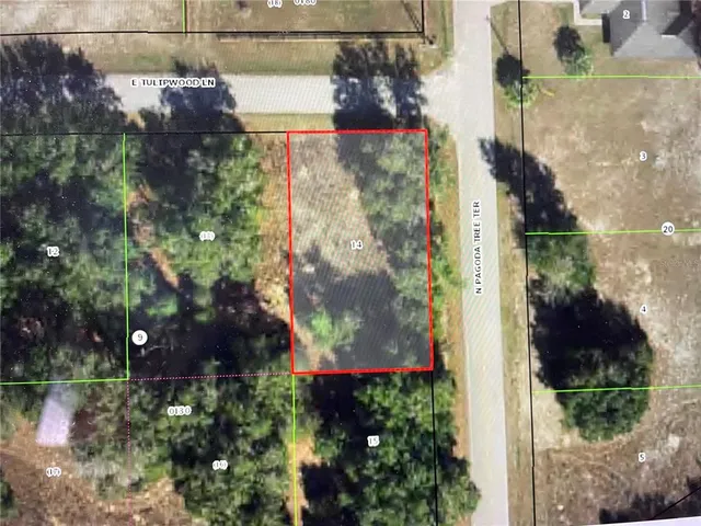 $12,500 | 3798 East Tulipwood Lane, Hernando, FL 34442