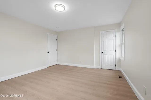 wooden floor in an empty room