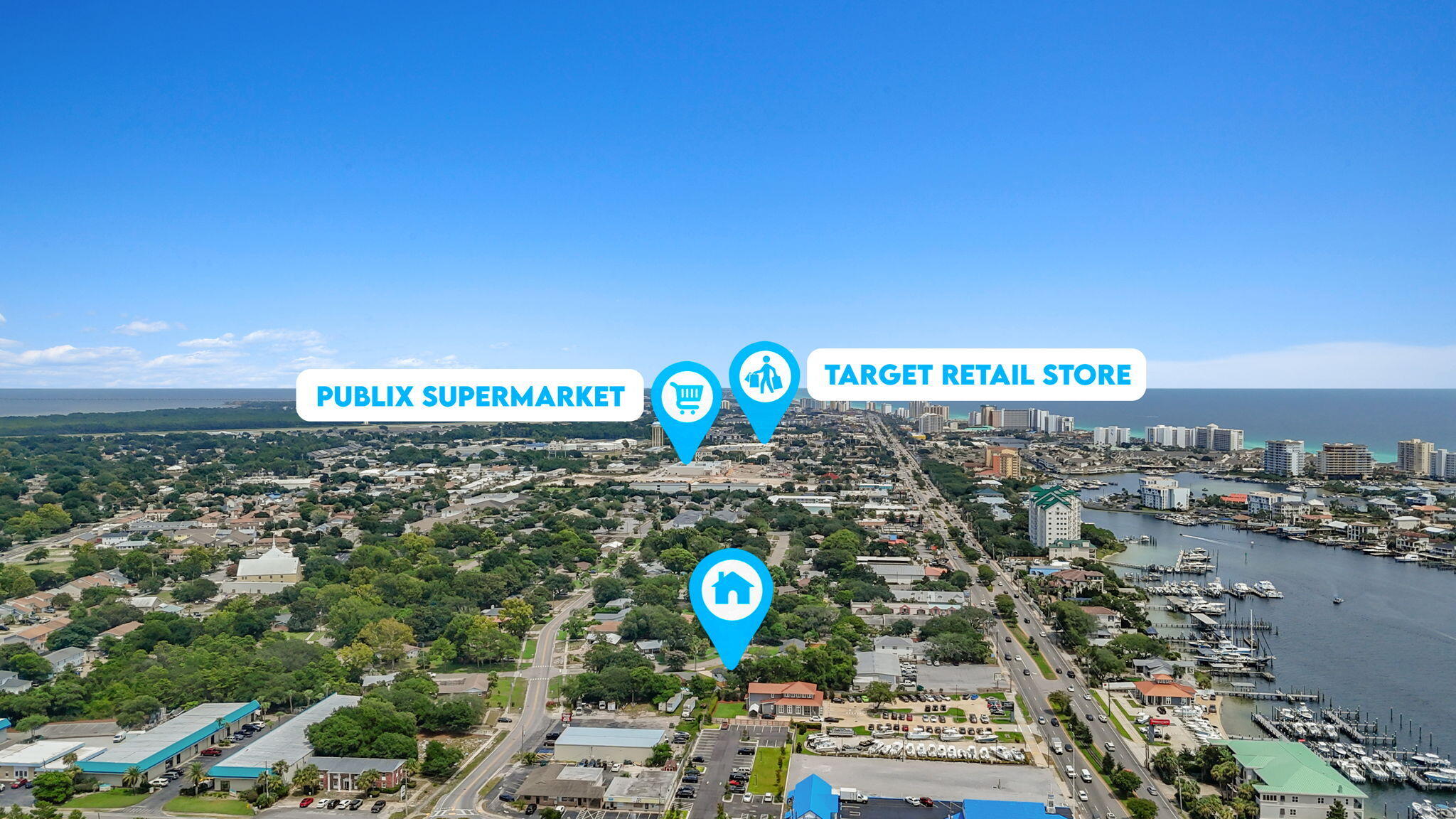 609 Sea View Circle Destin, FL 32541 - Photo 40 of 45 a view of a sign that is on a street