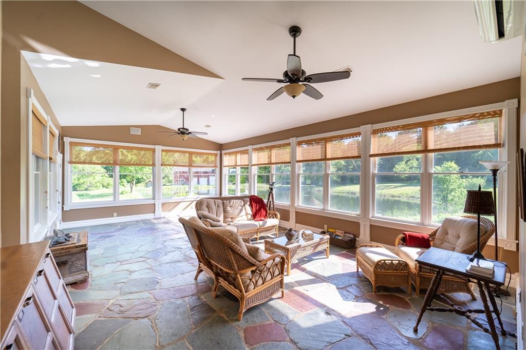 532 Campground Road West Middlesex, PA 16159 - Photo 13 of 25 a living room with furniture and a large window