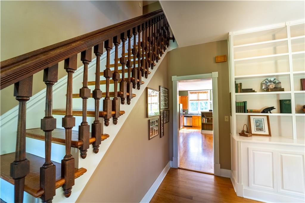 532 Campground Road West Middlesex, PA 16159 - Photo 17 of 25 a view of entryway and hall with wooden floor