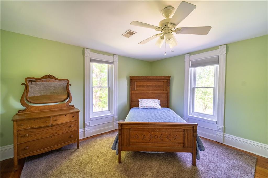 532 Campground Road West Middlesex, PA 16159 - Photo 22 of 25 a bedroom with a bed and a window