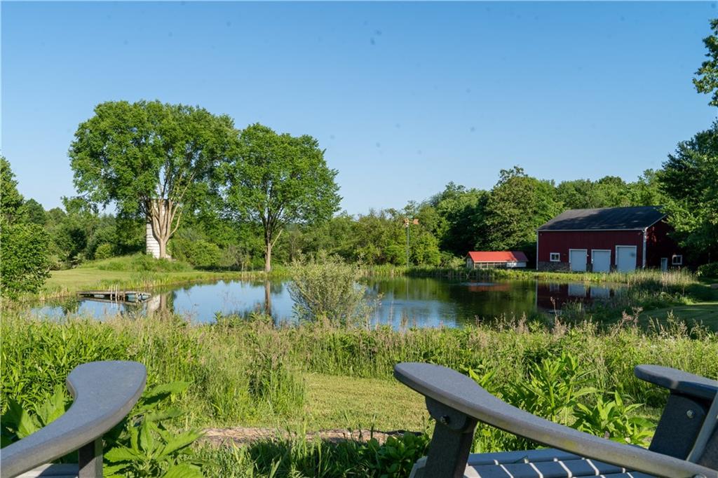 532 Campground Road West Middlesex, PA 16159 - Photo 23 of 25 a view of a lake with a house in the background