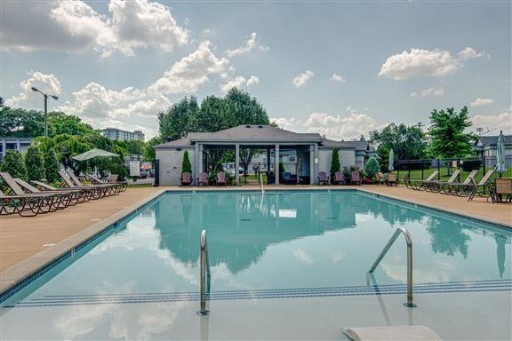 1900 Richard Jones Road, Unit V2 Nashville, TN 37215 - Photo 1 of 23 a view of a swimming pool with a patio