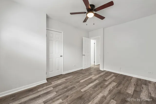 wooden floor in an empty room