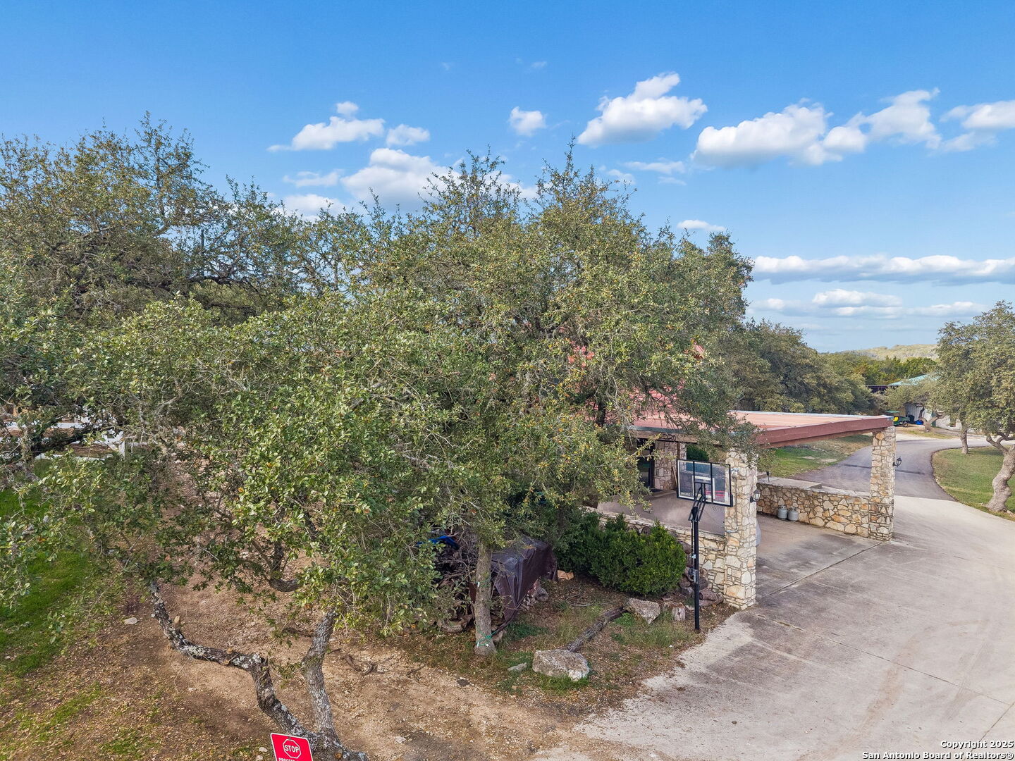 430 Stoney Ridge Bulverde, TX 78163 - Photo 87 of 94 a view of a terrace with sitting area