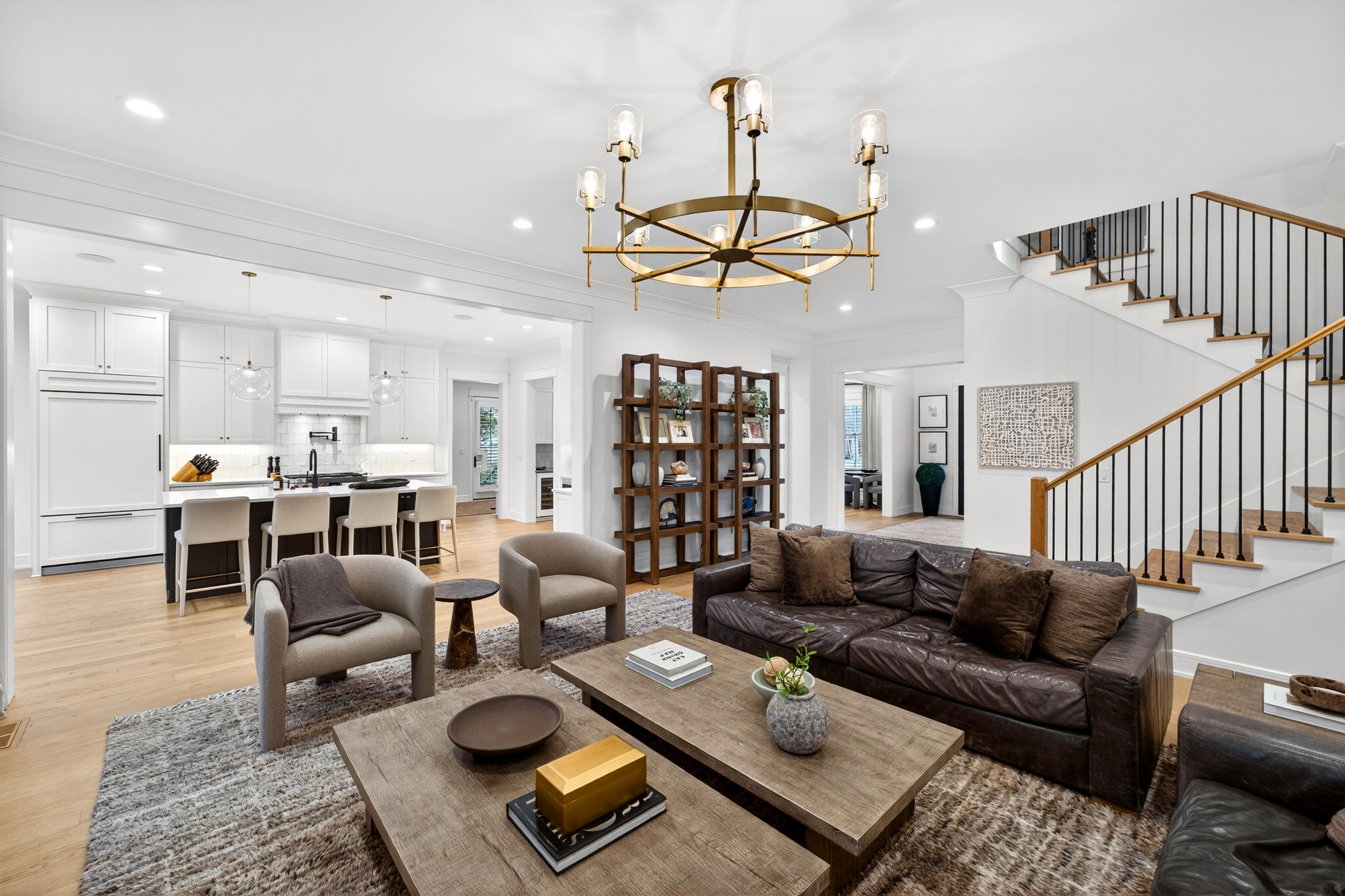 721 Newberry Road Nashville, TN 37205 - Photo 11 of 49 a living room with furniture and wooden floor