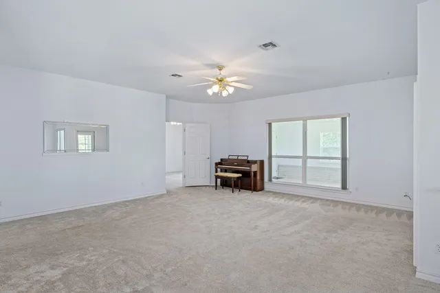 a view of a livingroom with furniture