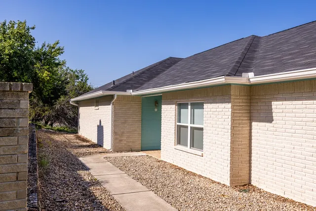 a house with a outdoor space