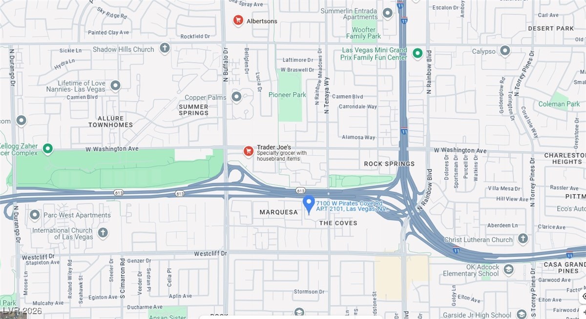 7100 West Pirates Cove Road, Unit 2101 Las Vegas, NV 89145 - Photo 26 of 26 Map