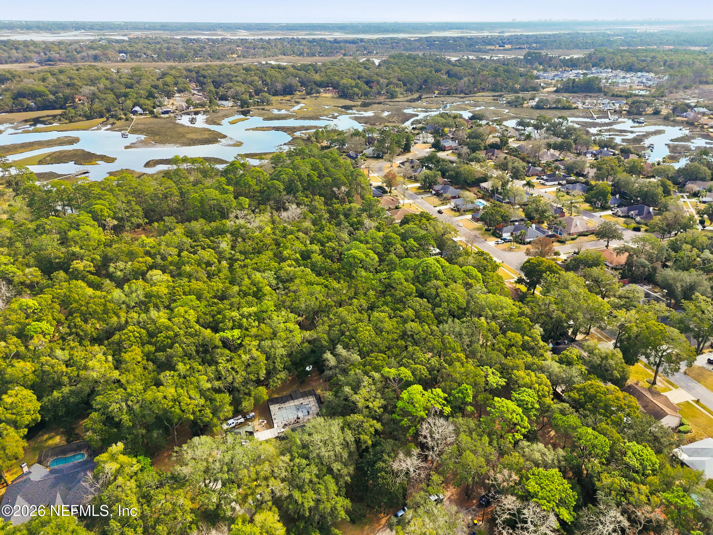 5 Caroline Ridge Lane East Jacksonville, FL 32225 - Photo 22 of 23 an aerial view of residential houses with outdoor space