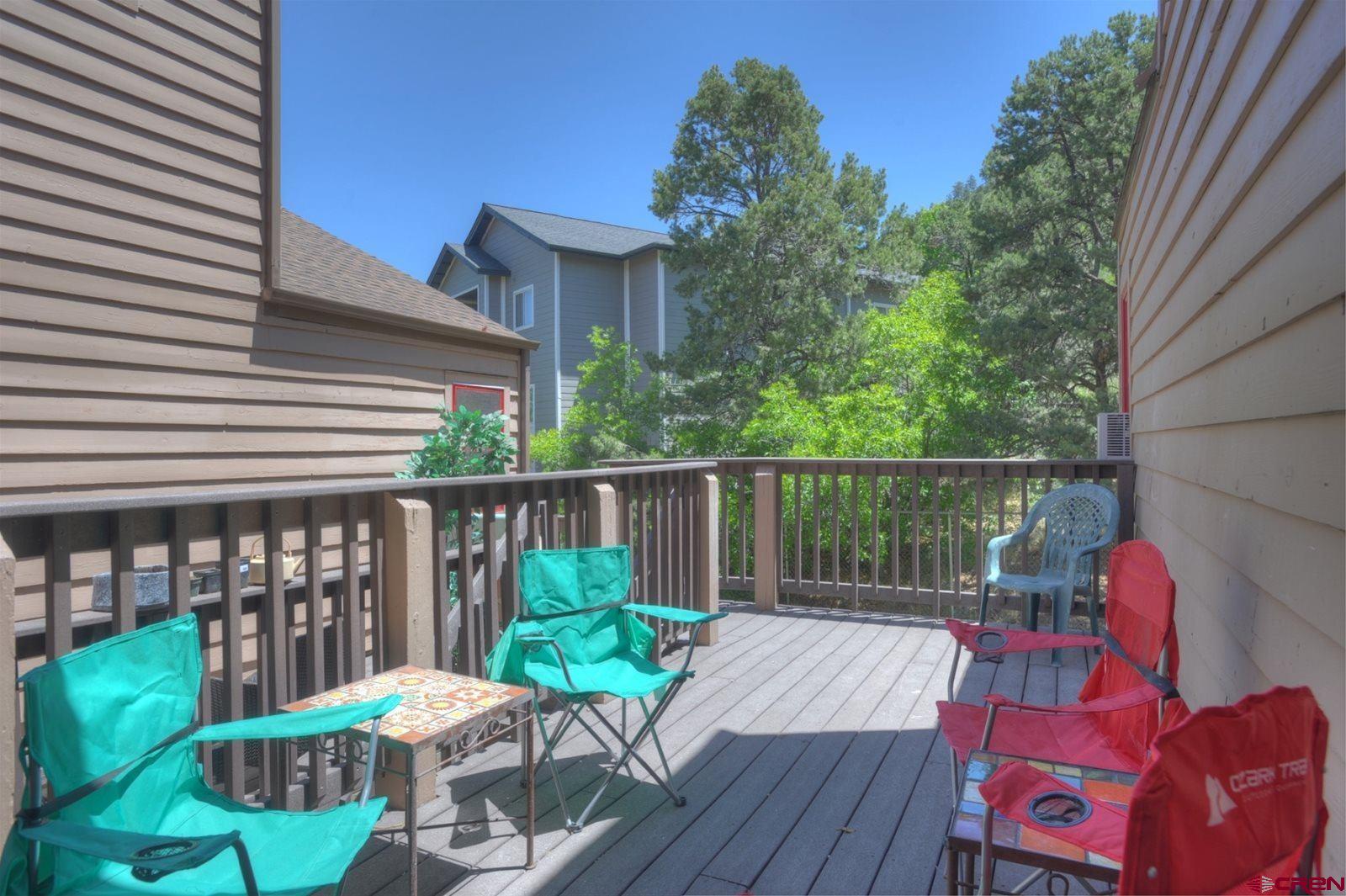 6 Ferringway Circle, Unit 50 Durango, CO 81301 - Photo 8 of 30 a view of a deck with furniture