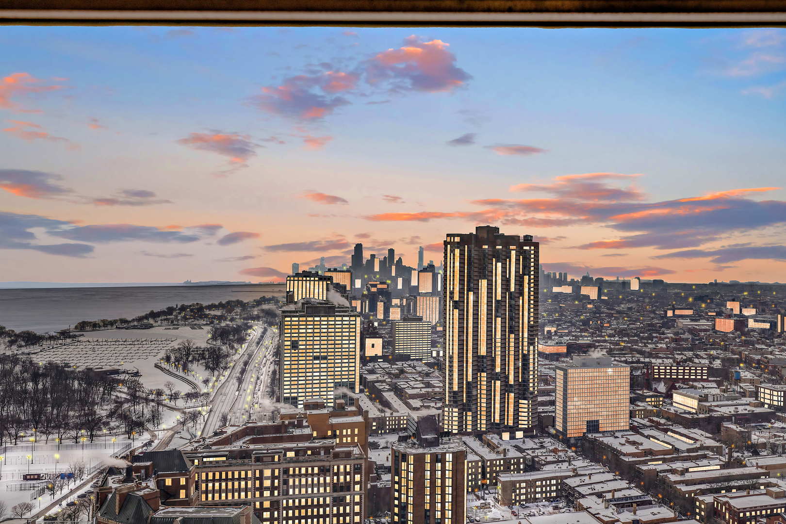 655 West Irving Park Road, Unit 4103 Chicago, IL 60613 - Photo 2 of 25 a view of a city with buildings