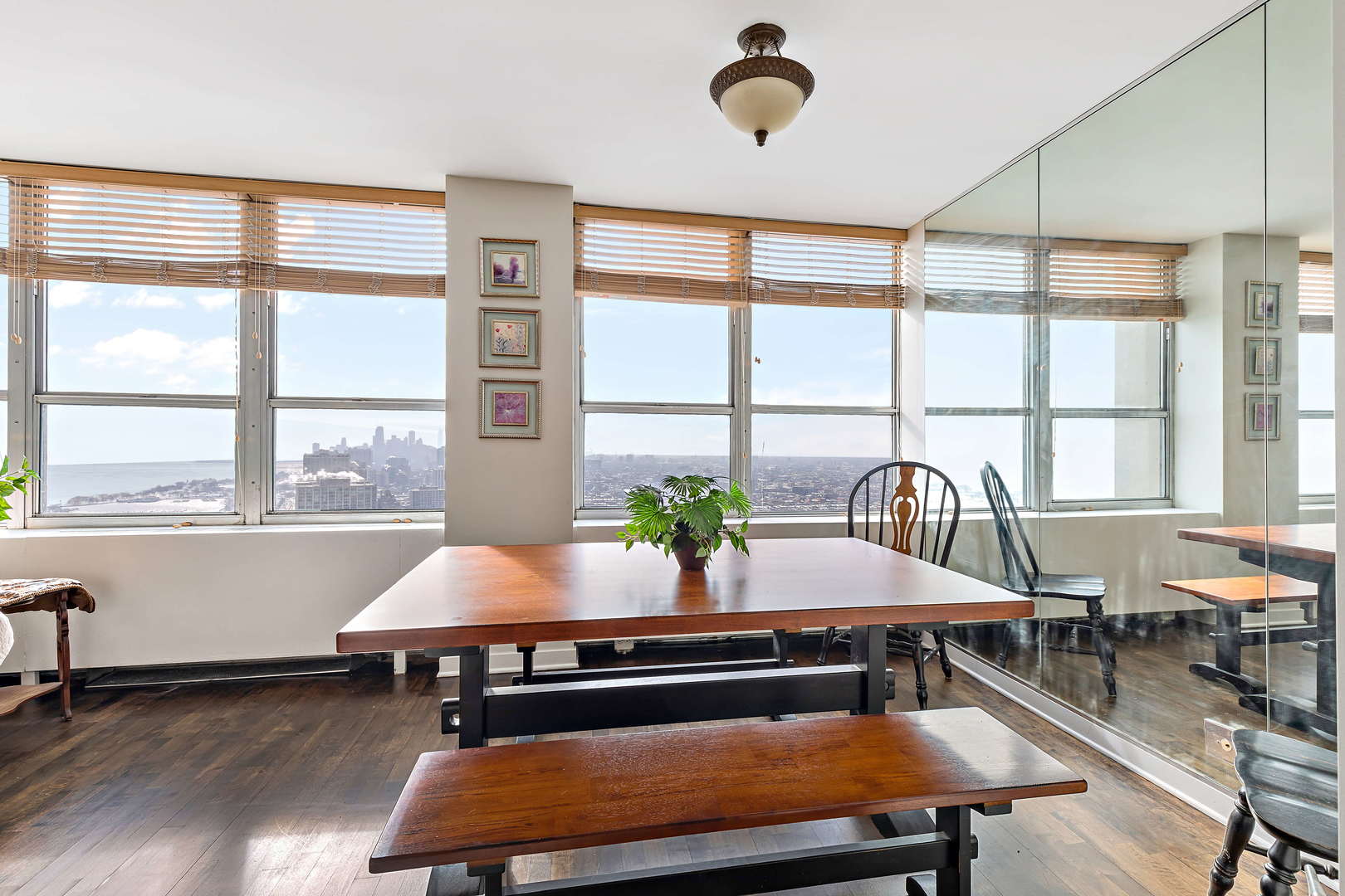 655 West Irving Park Road, Unit 4103 Chicago, IL 60613 - Photo 8 of 25 a outdoor sitting area with furniture and window