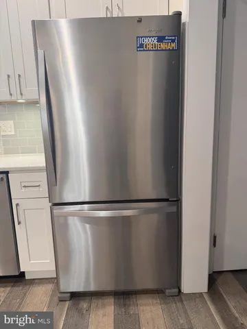 a close view of refrigerator