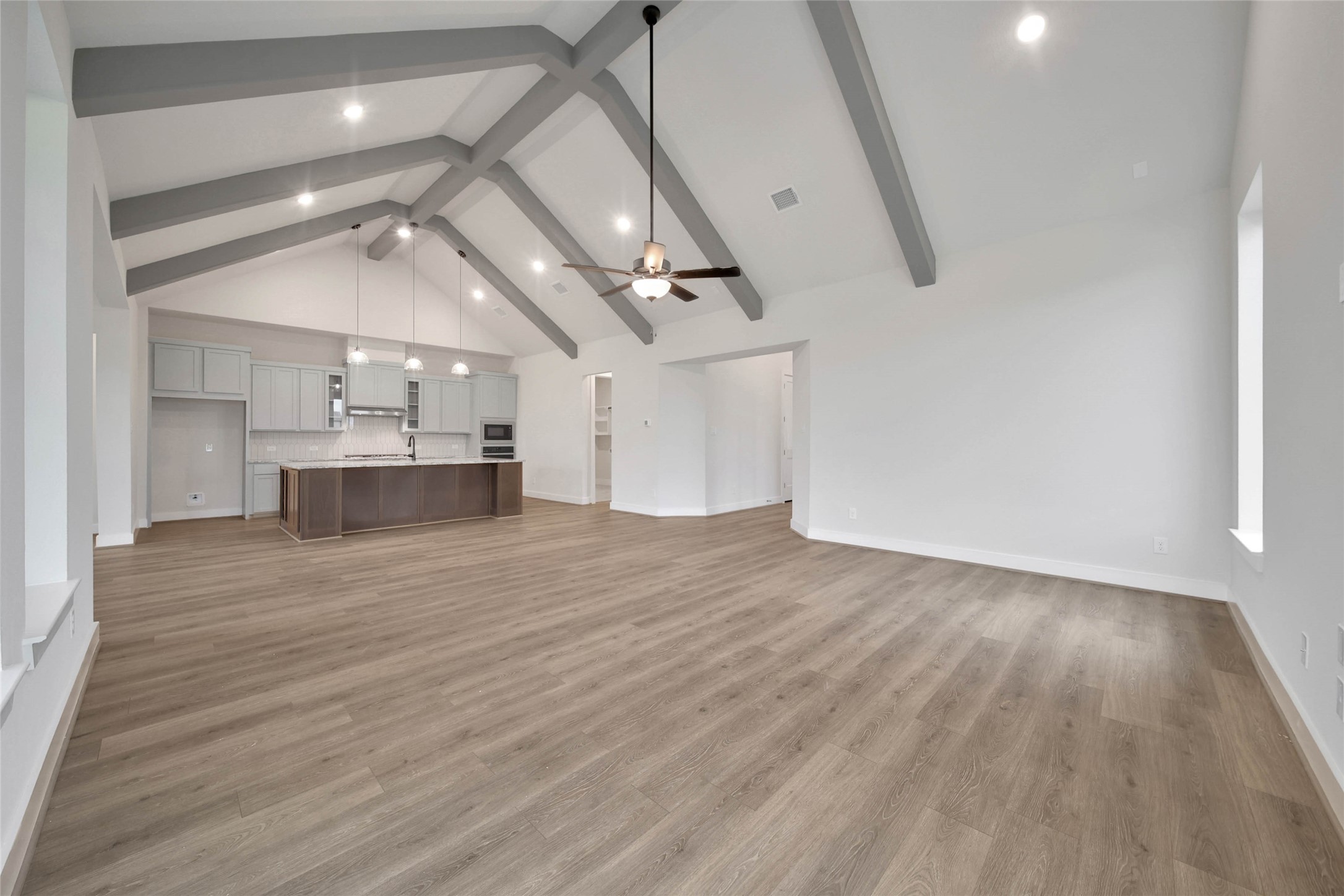 4610 Magnolia Bend Drive Rosharon, TX 77583 - Photo 5 of 48 a view of empty room with wooden floor