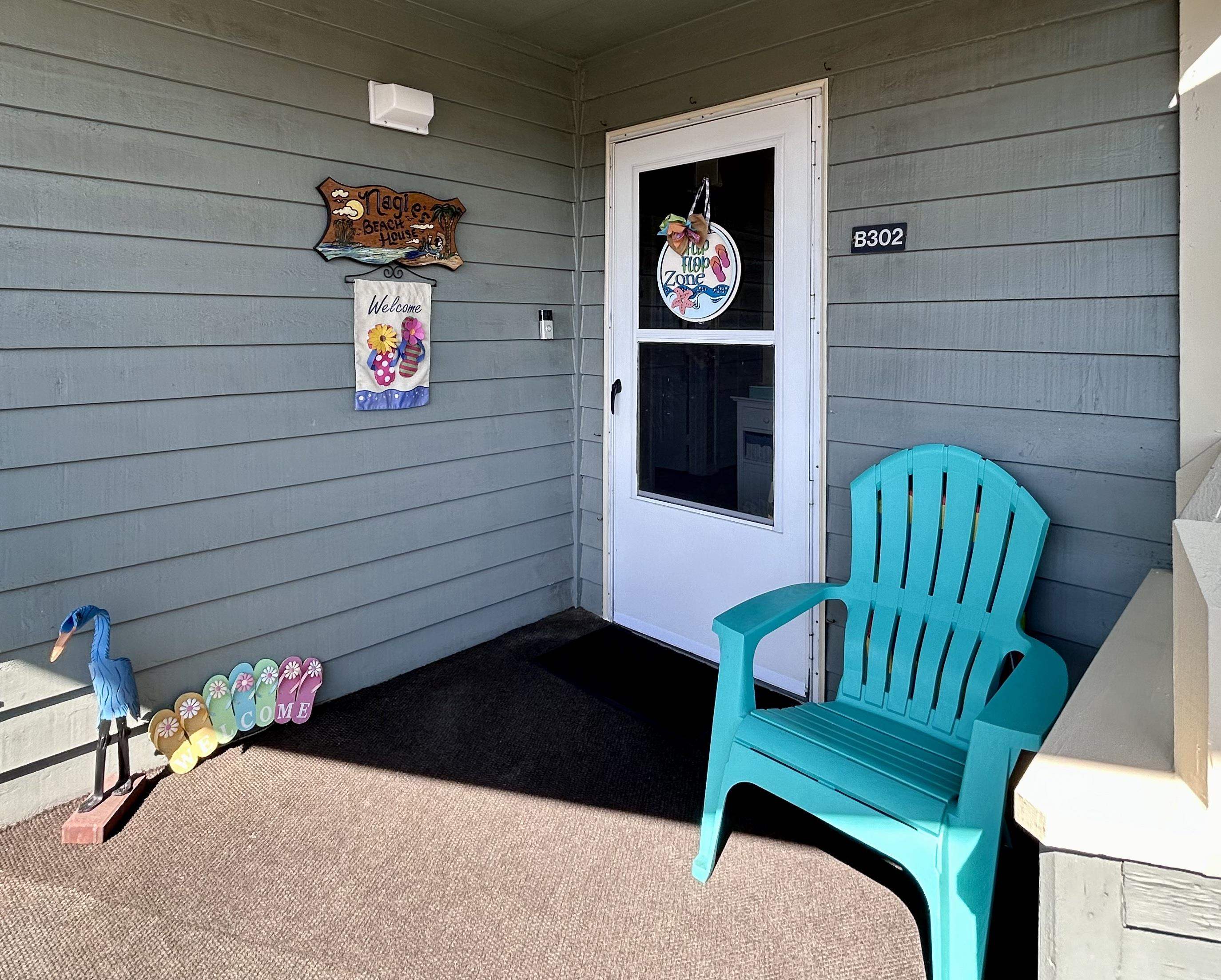 1101 Possum Trot Road, Unit B302 North Myrtle Beach, SC 29582 - Photo 22 of 22 View of exterior entry