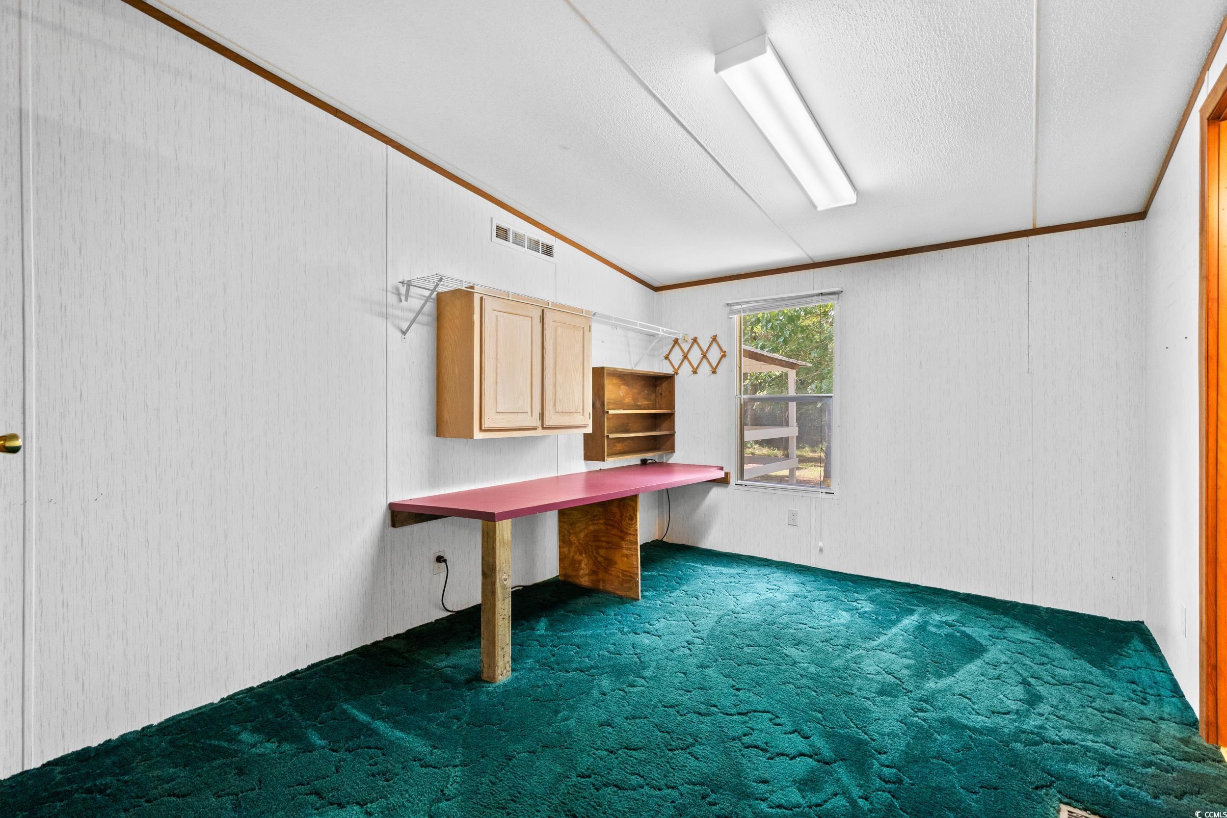 1731 Mineral Springs Road Conway, SC 29527 - Photo 25 of 38 Unfurnished office featuring carpet, vaulted ceili