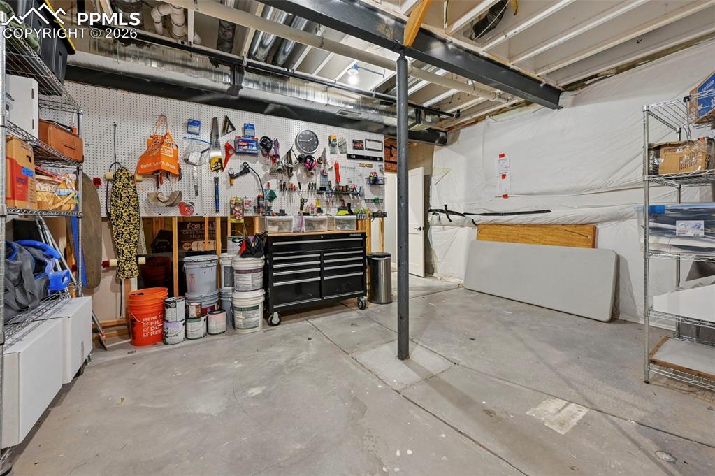 15945 Little Bluestem Road Monument, CO 80132 - Photo 36 of 49 a view of storage and utility room