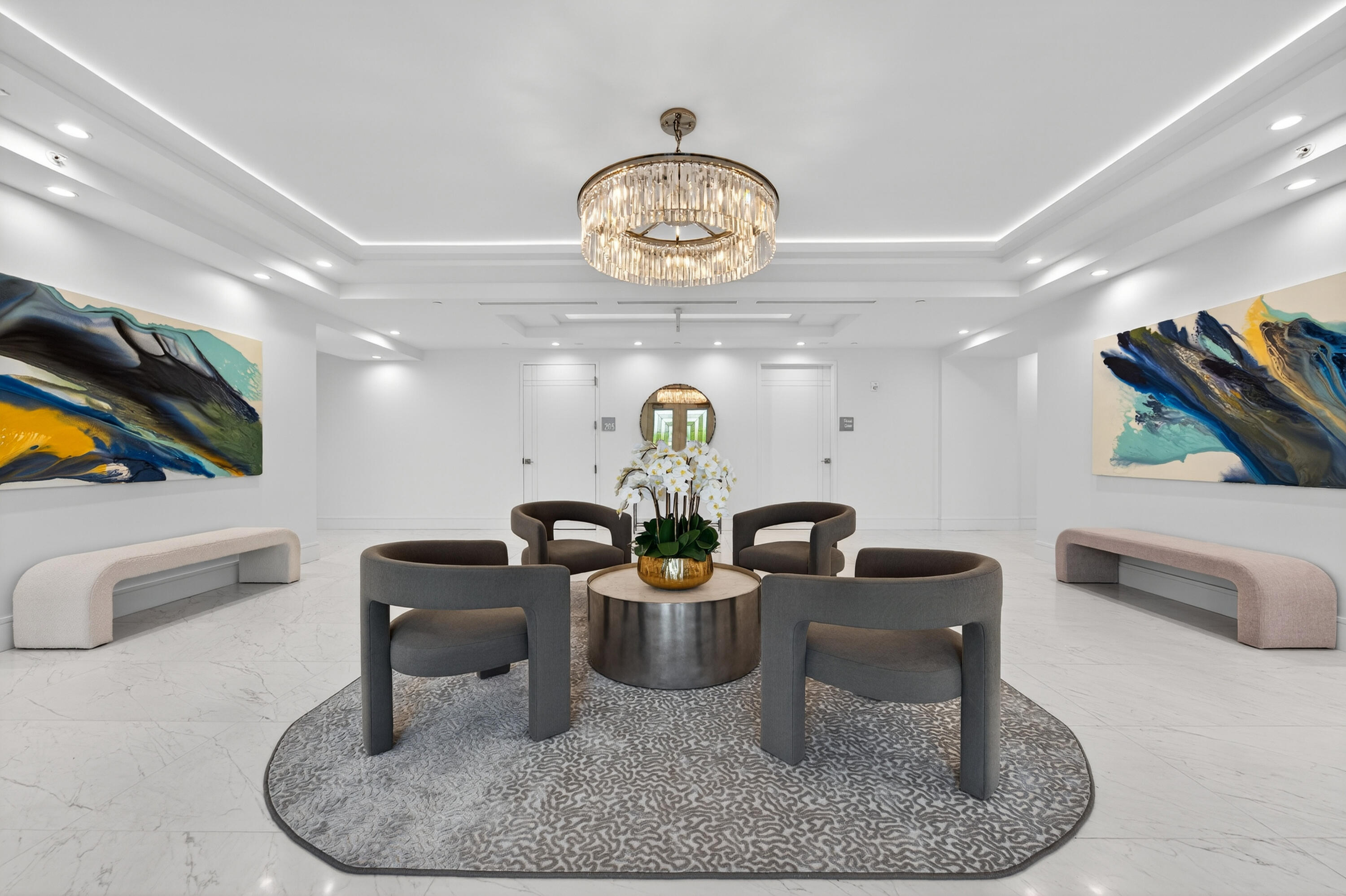 1 South Coastal Way, Unit 205 Jupiter, FL 33477 - Photo 39 of 67 a view of a dining room with a table and chairs