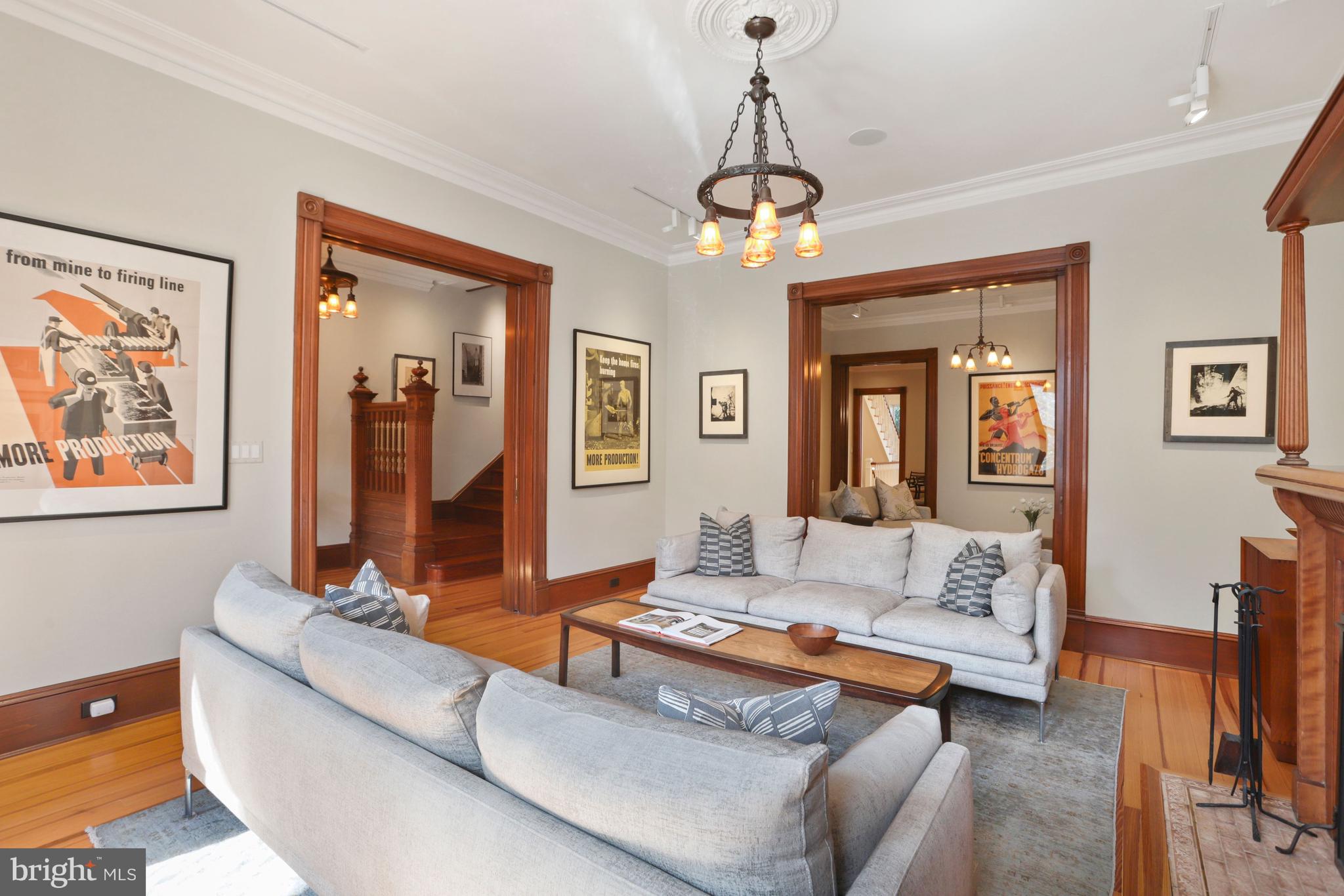 1329 R Street Northwest Washington, DC 20009 - Photo 5 of 45 Main Level Living Room
