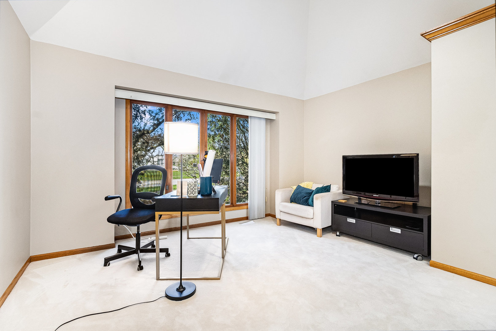 2204 Arrowhead Drive Naperville, IL 60564 - Photo 19 of 40 a living room with furniture and a flat screen tv