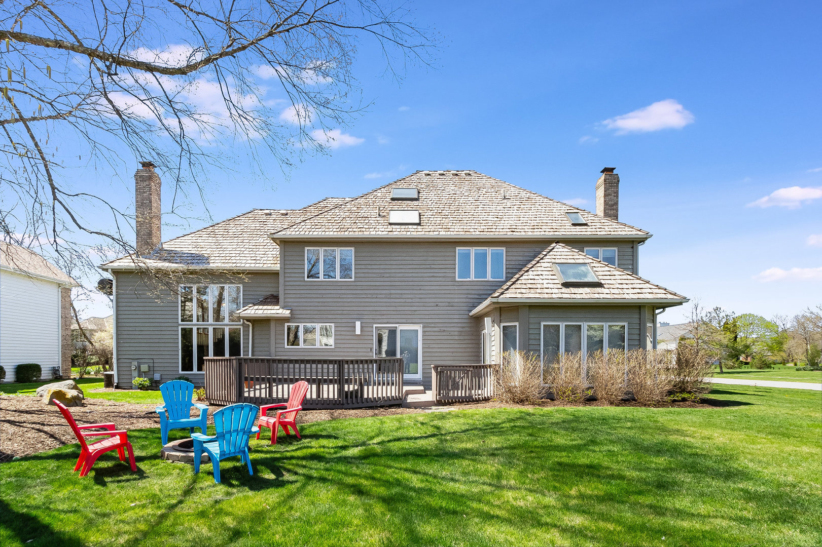 2204 Arrowhead Drive Naperville, IL 60564 - Photo 33 of 40 a front view of a house with swimming pool having outdoor seating