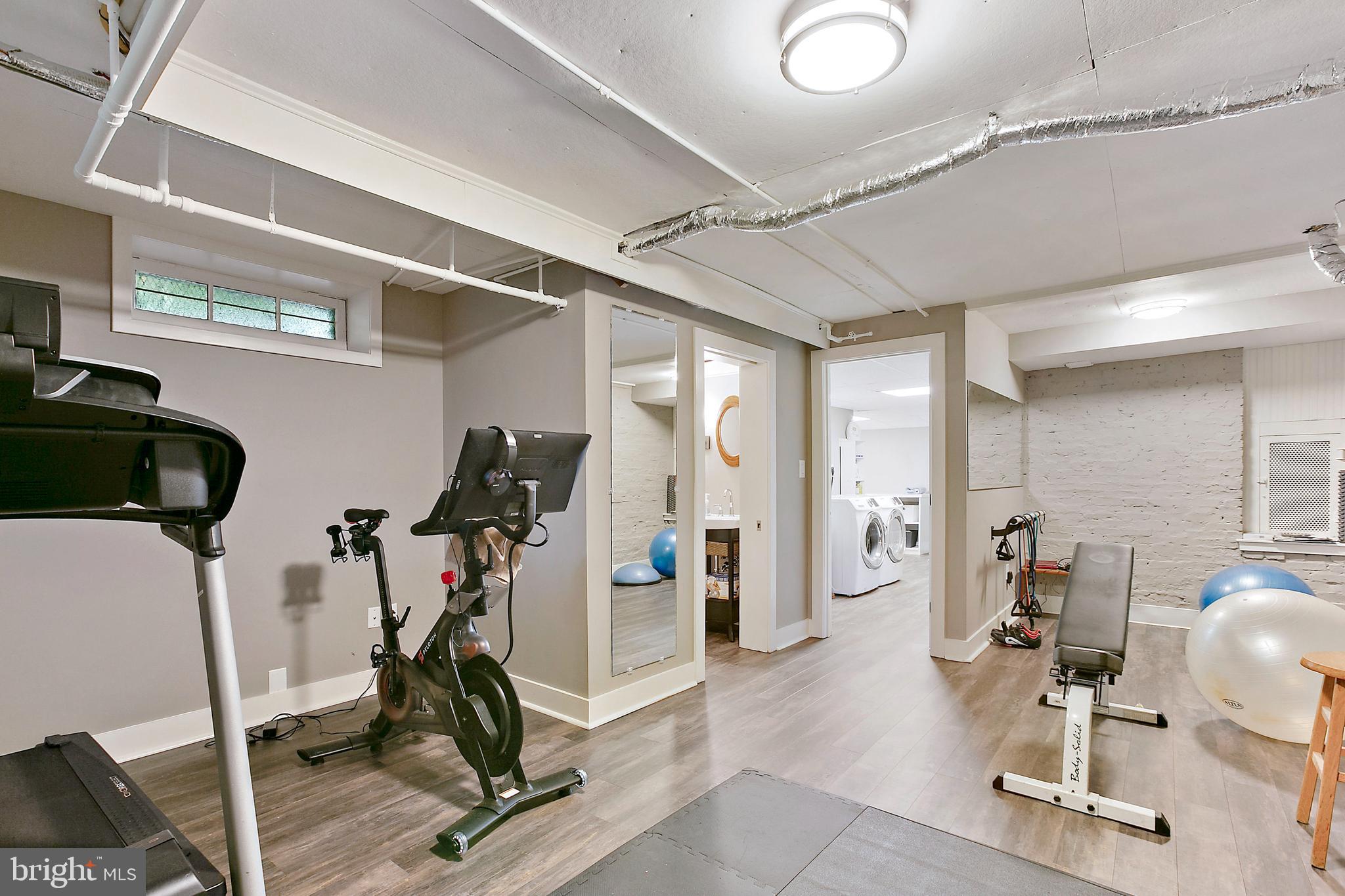 3 Kenwood Road Baltimore, MD 21210 - Photo 74 of 126 Exercise Room in Basement w/ Half Bath