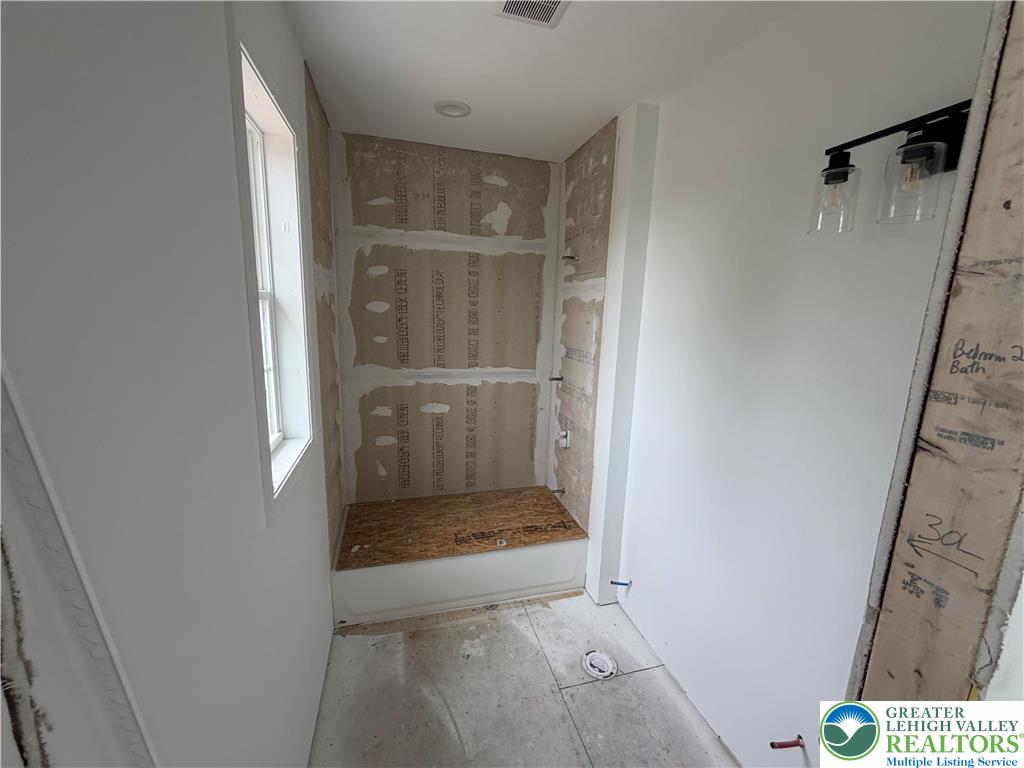 1899 Kecks Road Breinigsville, PA 18031 - Photo 20 of 30 This newly constructed bathroom features an expansive shower area, awaiting your personal touch.