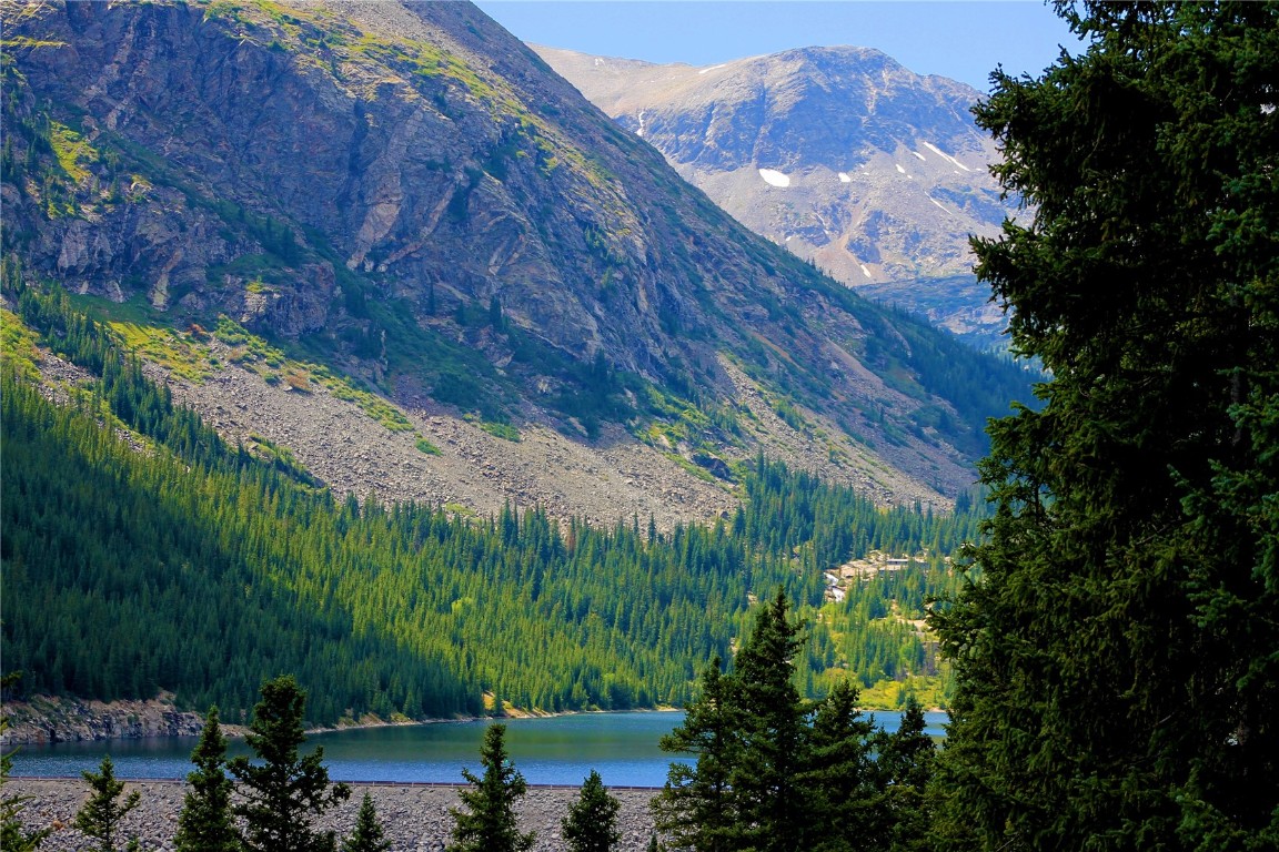 157 Goldfinch Place Alma, CO 80420 - Photo 3 of 34 a view of a lake with a mountain in the background
