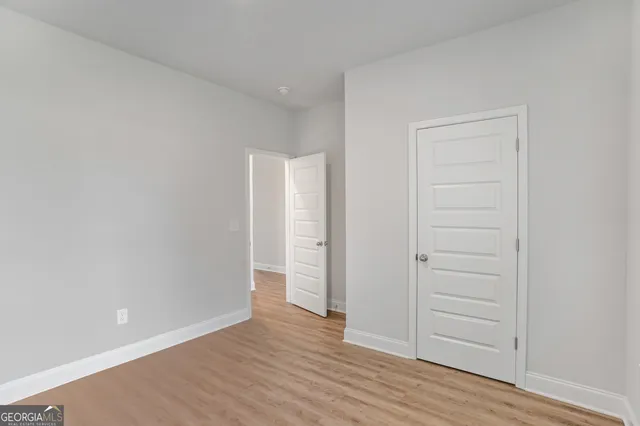 wooden floor in an empty room