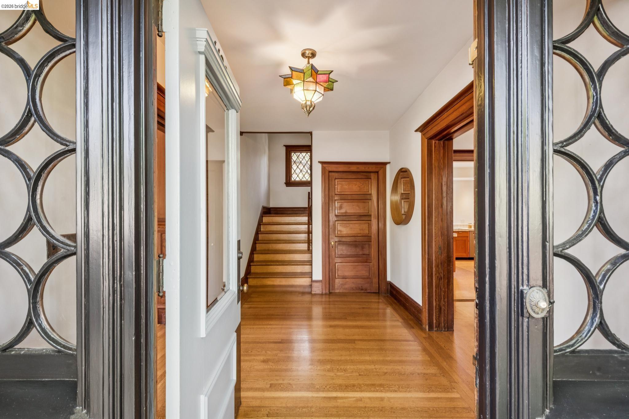1490 Arch Street Berkeley, CA 94708 - Photo 5 of 57 a view of an entryway with wooden floor