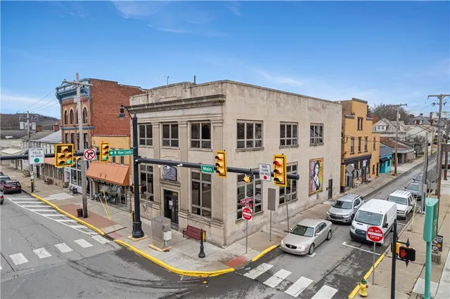 a building that has a sign on it