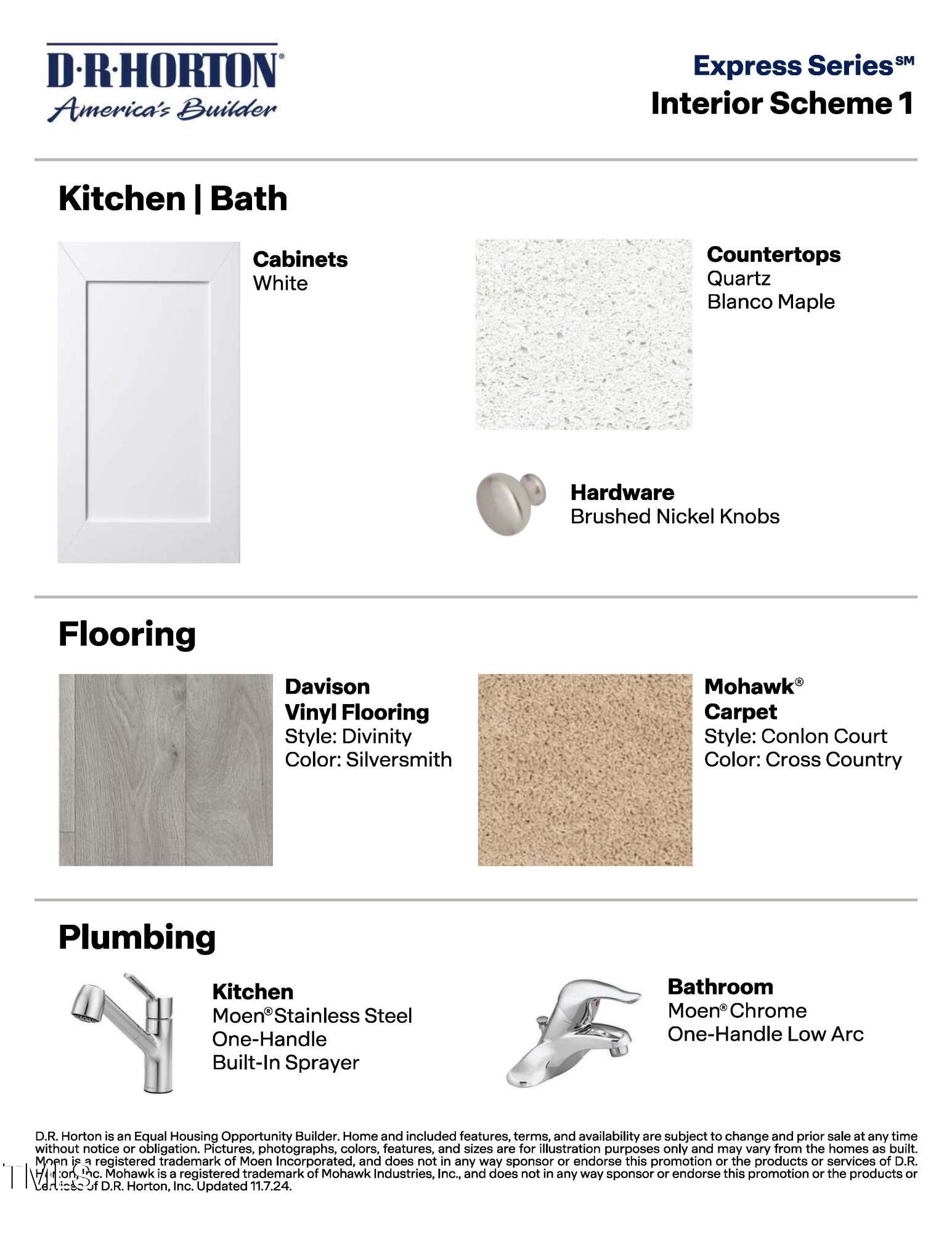 117 Holmes Corner Drive Smithfield, NC 27577 - Photo 4 of 34 Express Series-Interior Schemes_Quartz_S