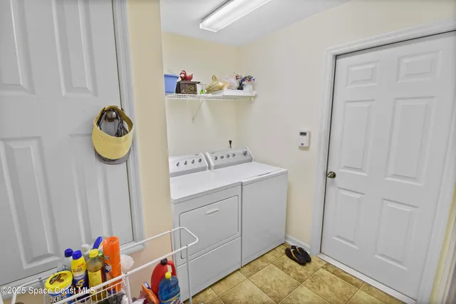 a room with storage and utility