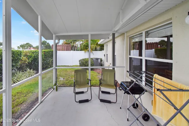 a view of an outdoor sitting area