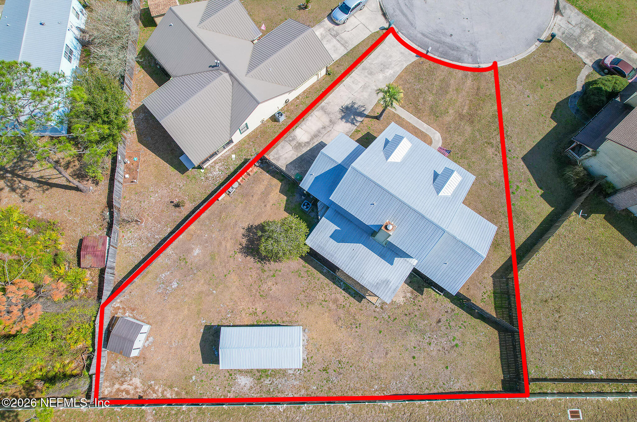 6110 4th Manor West Palatka, FL 32177 - Photo 14 of 44 an aerial view of a house
